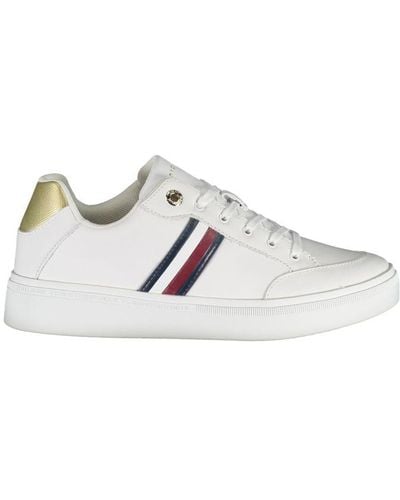 Tommy Hilfiger Sleek Sneakers With Iconic Contrast Details - Multicolor