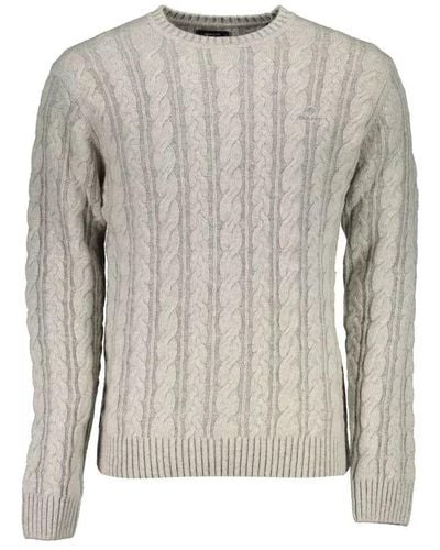 GANT Ele Wool-Blend Sweater - Gray