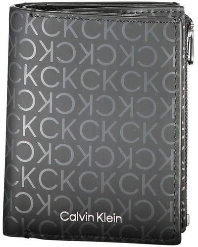 Calvin Klein Polyester Wallet - Grey