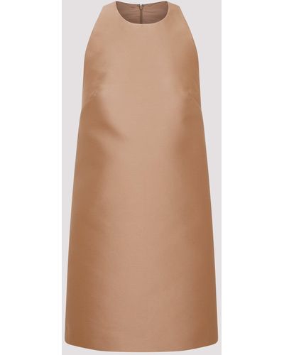 Valentino Sand Dress - Brown
