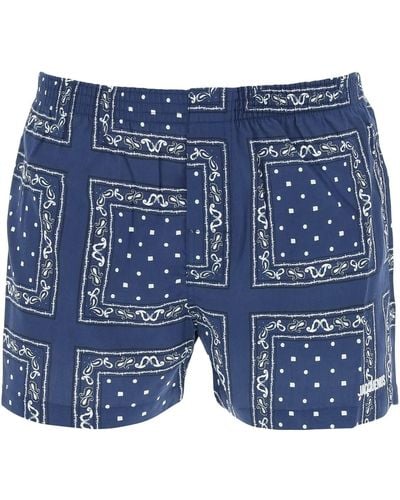 Jacquemus All-over Print Underwear Trunk - Blue