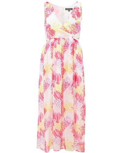 Armani Exchange Long Dress - Pink