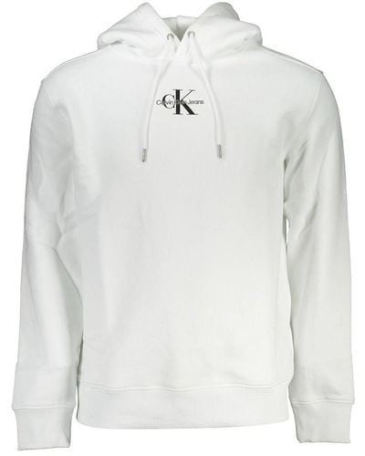 Calvin Klein Cotton Sweater - White