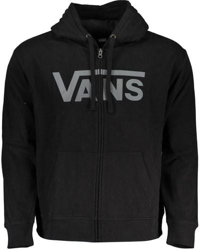 Vans Sleek Hooded Zip Sweatshirt - Black