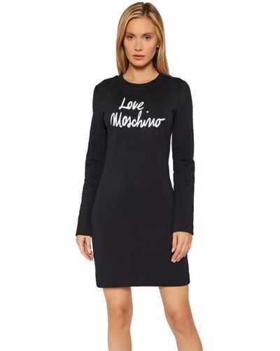 Love Moschino Cotton Dress - Black