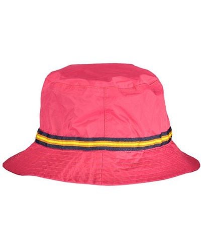 K-Way Vibrant Waterproof Bucket Hat - Pink