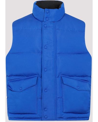 Alexander McQueen Ultramarine Blue Padded Vest