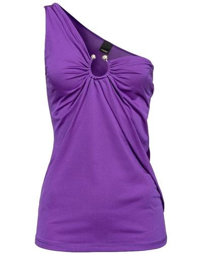 Pinko Nylon Tops & T-Shirt - Purple