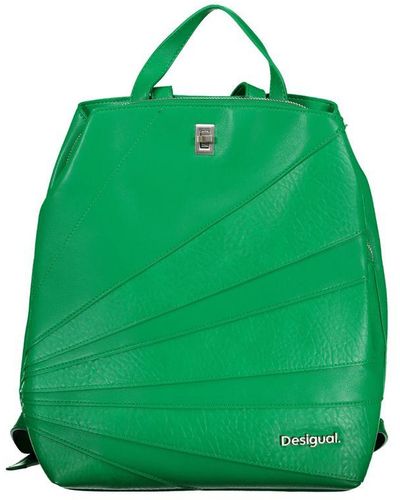 Desigual Polyethylene Backpack - Green