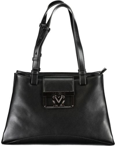 Love Moschino Polyethylene Handbag - Black