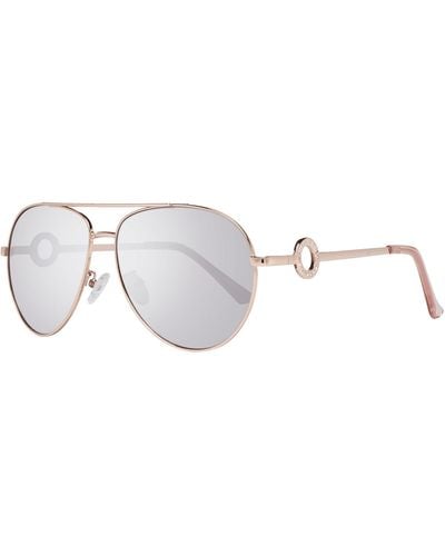 Guess Rose Gold Sunglasses - White