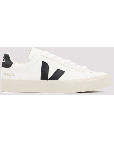 Veja White And Black Campo Trainers