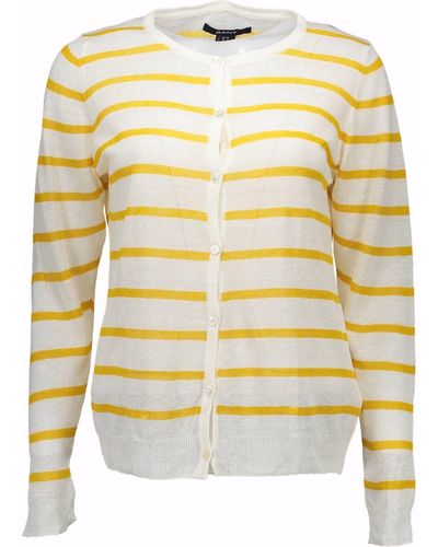 GANT Cotton Sweater - Yellow
