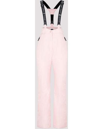 Giorgio Armani Chalk Pink Polyester Trousers