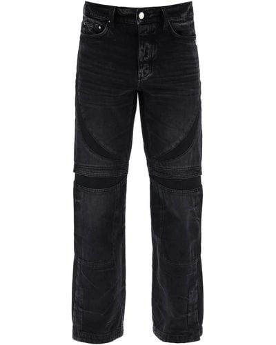 Amiri Mx-3 Jeans With Mesh Inserts - Blue