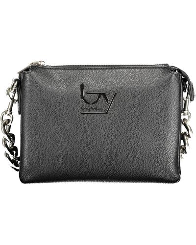Byblos Elegant Triple Compartment Handbag - Black