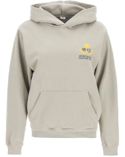 Sporty & Rich Sporty Rich Country Club Hoodie - Multicolour