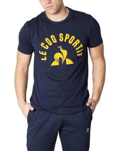 Le Coq Sportif Men T-shirt - Blue