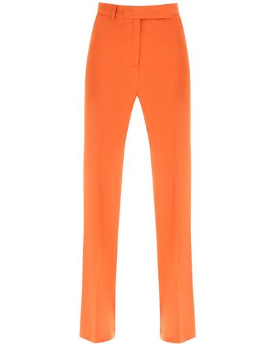 Hebe Studio 'lover' Canvas Trousers - Orange