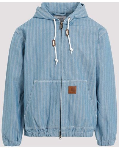Carhartt Blue Cotton Menard Jacket