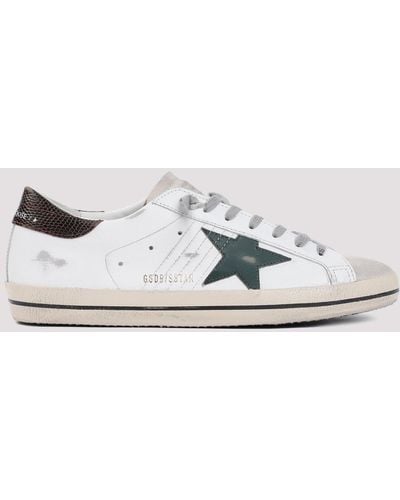 Golden Goose White Superstar Cow Leather Trainers