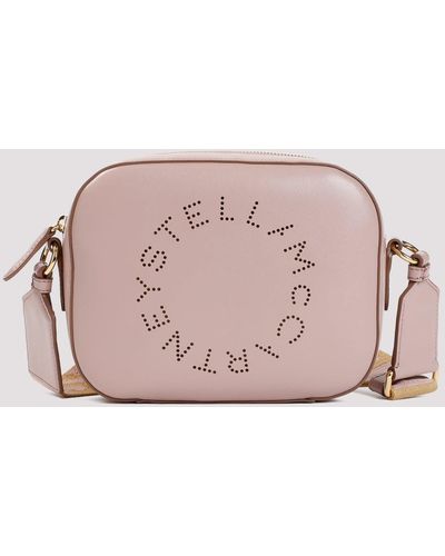 Stella McCartney Pink Mini Stella Logo Camera Bag