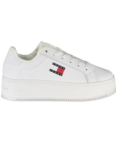 Tommy Hilfiger Polyester Trainer - White