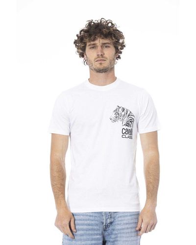 Class Roberto Cavalli Cotton T-shirt - White