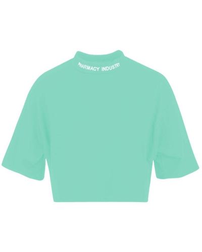 Pharmacy Industry Cotton Tops & T-Shirt - Green