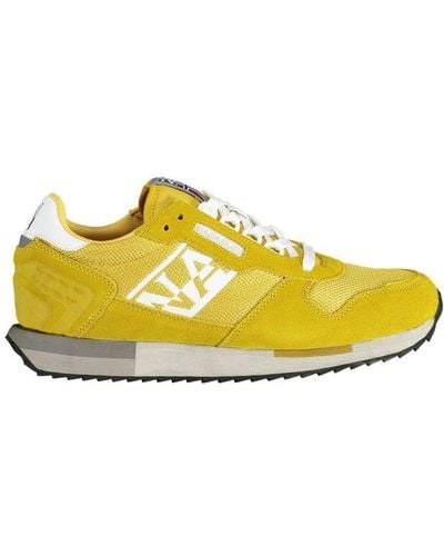 Napapijri Yellow Polyester Sneaker