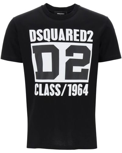 DSquared² 'd2 Class 1964' Cool Fit T Shirt - Black