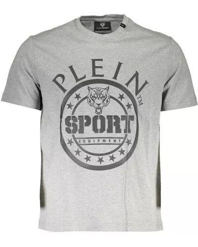 Philipp Plein Cotton T-shirt - Gray