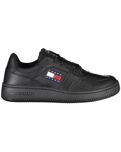Tommy Hilfiger Chic Lace-Up Trainers - Black