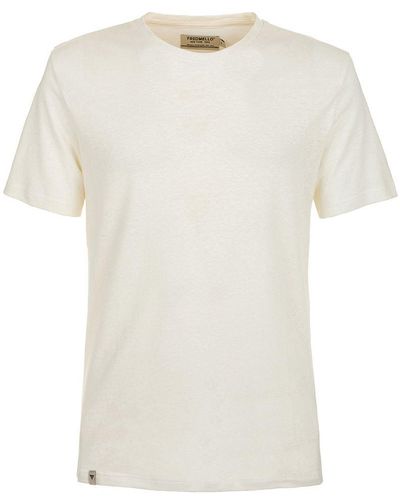 Fred Mello White Linen T