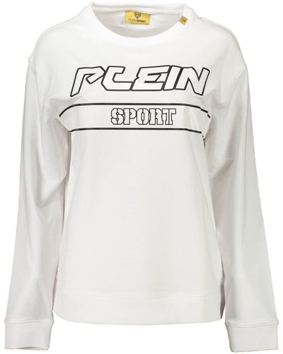 Philipp Plein Chic Contrast Detail Long Sleeve Sweatshirt - Grey
