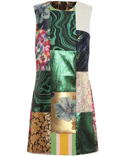 Dolce & Gabbana Polyester Dress - Green