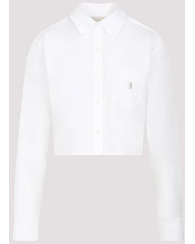Givenchy White Cotton Shirt