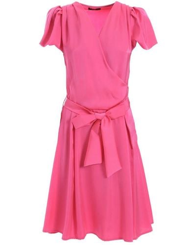 Yes-Zee Polyester Dress - Pink