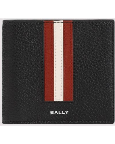 Bally Black Bovine Leather Wallet