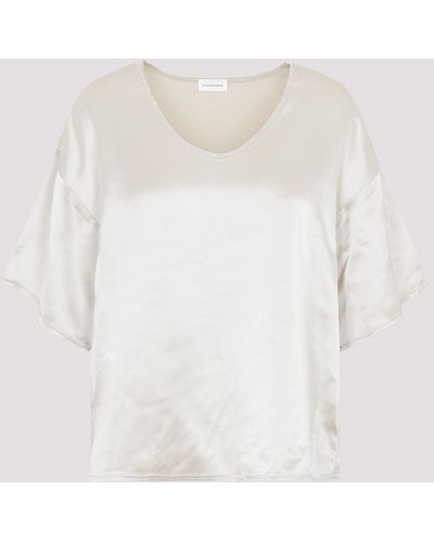 By Malene Birger Sand Acetate Pilavis Shirt - White