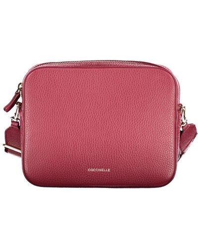 Coccinelle Leather Handbag - Red