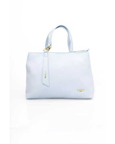 Baldinini Polyethylene Handbag - White