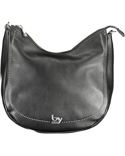 Byblos Polyurethane Handbag - Grey