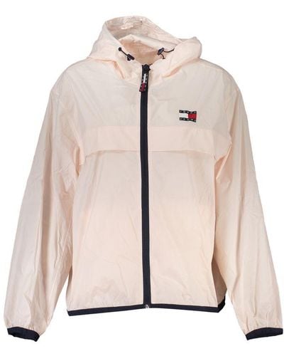 Tommy Hilfiger Chic Waterproof Hooded Jacket - Natural