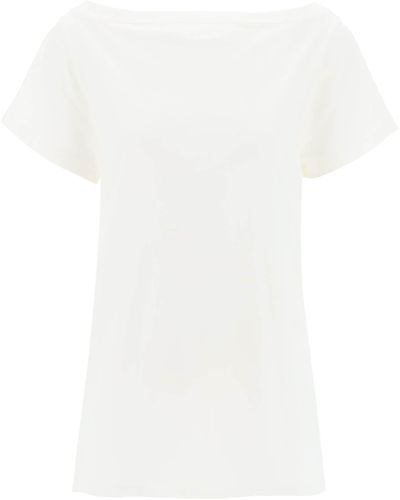 Courreges Twisted Body T-Shirt - White