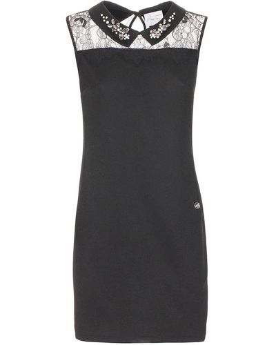 Maison Espin Sleek Sleeveless Maxi Dress - Black