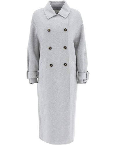 Loulou Studio Wool And Cashmere 'boras' Coat - Gray