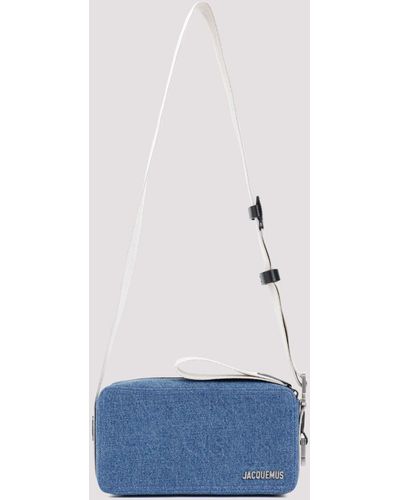 Jacquemus Blue Le Cuerda Horizontal Cotton Bag