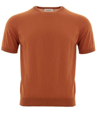 Gran Sasso Cotton T-Shirt - Brown