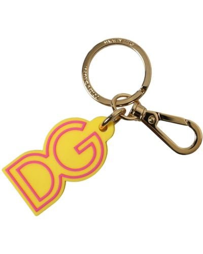 Dolce & Gabbana Chic Keychain Charm - Metallic
